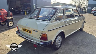 Lot 325 - 1980 AUSTIN MORRIS MAXI 2 1750 L