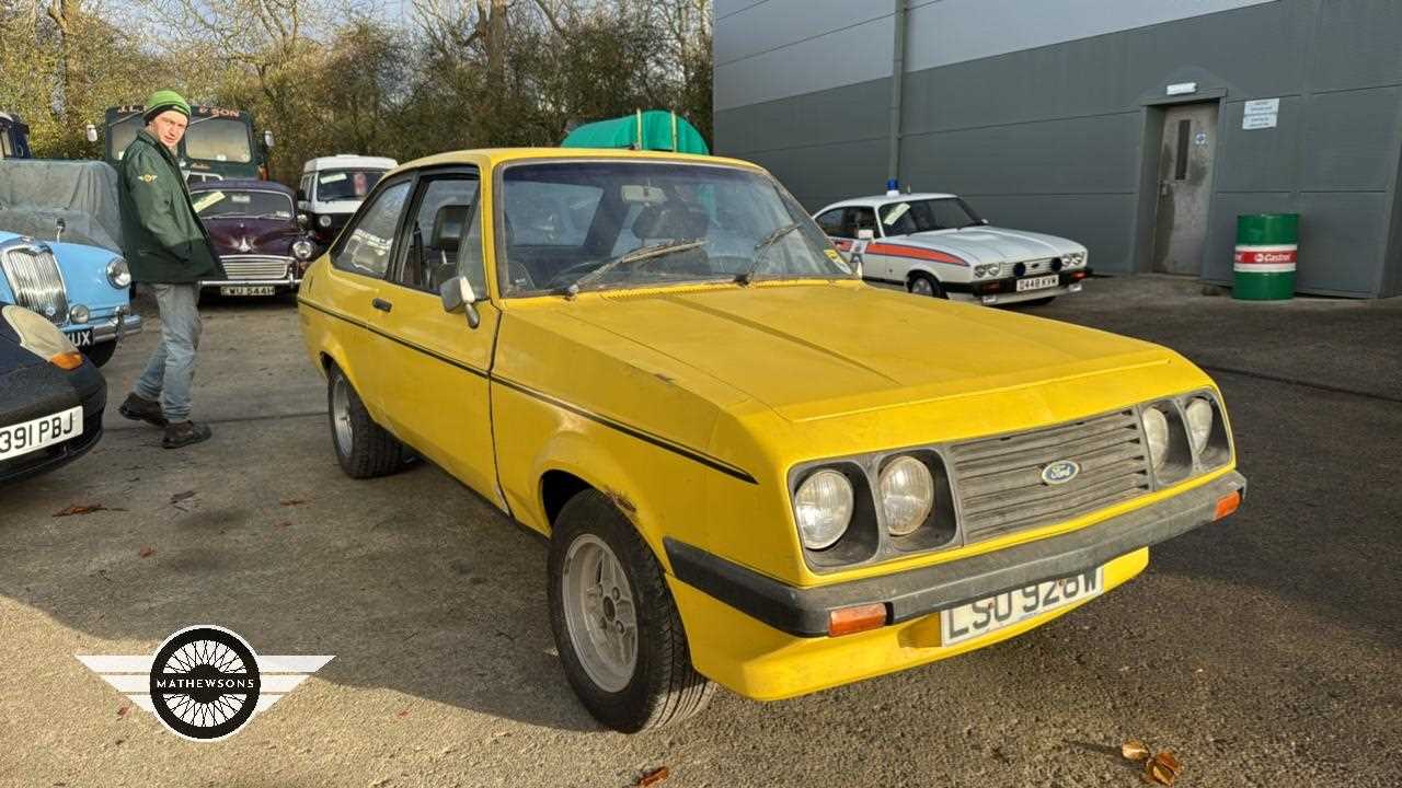 Lot 777 - 1980 FORD ESCORT RS