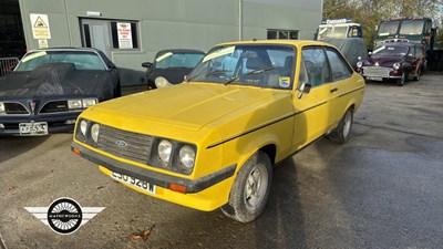 Lot 777 - 1980 FORD ESCORT RS