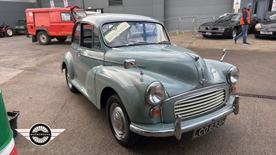 Lot 44 - 1969 MORRIS MINOR 1000