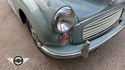 Lot 44 - 1969 MORRIS MINOR 1000