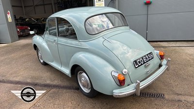 Lot 44 - 1969 MORRIS MINOR 1000