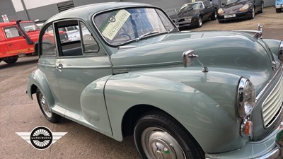 Lot 44 - 1969 MORRIS MINOR 1000