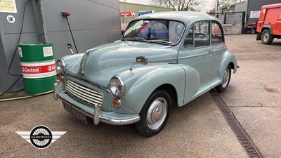 Lot 44 - 1969 MORRIS MINOR 1000