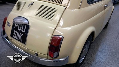 Lot 518 - 1972 FIAT 500L