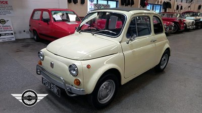 Lot 518 - 1972 FIAT 500L