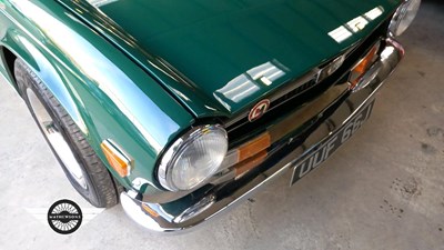 Lot 111 - 1971 TRIUMPH TR6