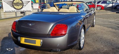 Lot 407 - 2007 BENTLEY CONTINENTAL GTC AUTO