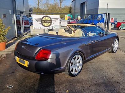 Lot 407 - 2007 BENTLEY CONTINENTAL GTC AUTO