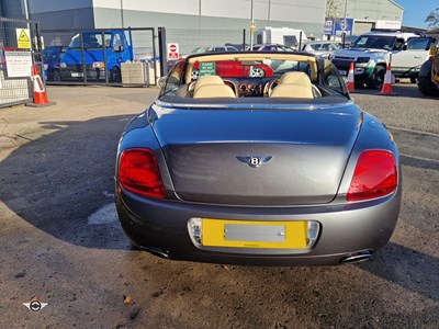 Lot 407 - 2007 BENTLEY CONTINENTAL GTC AUTO