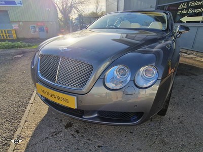 Lot 407 - 2007 BENTLEY CONTINENTAL GTC AUTO