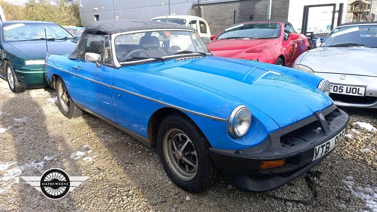 Lot 324 - 1978 MG B ROADSTER