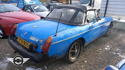 Lot 324 - 1978 MG B ROADSTER