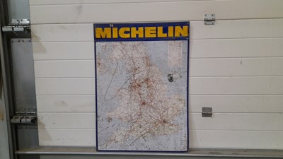 Lot 51 - MICHELIN MAP OF BOTTOM OF SCOTLAND AND ENGLAND