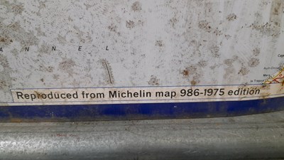 Lot 51 - MICHELIN MAP OF BOTTOM OF SCOTLAND AND ENGLAND