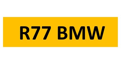 Lot 20-18 - REGISTRATION ON RETENTION - R77 BMW