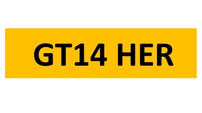 Lot 26-18 - REGISTRATION ON RETENTION - GT14 HER