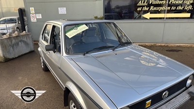 Lot 818 - 1983 VOLKSWAGEN GOLF GL AUTO