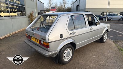 Lot 818 - 1983 VOLKSWAGEN GOLF GL AUTO