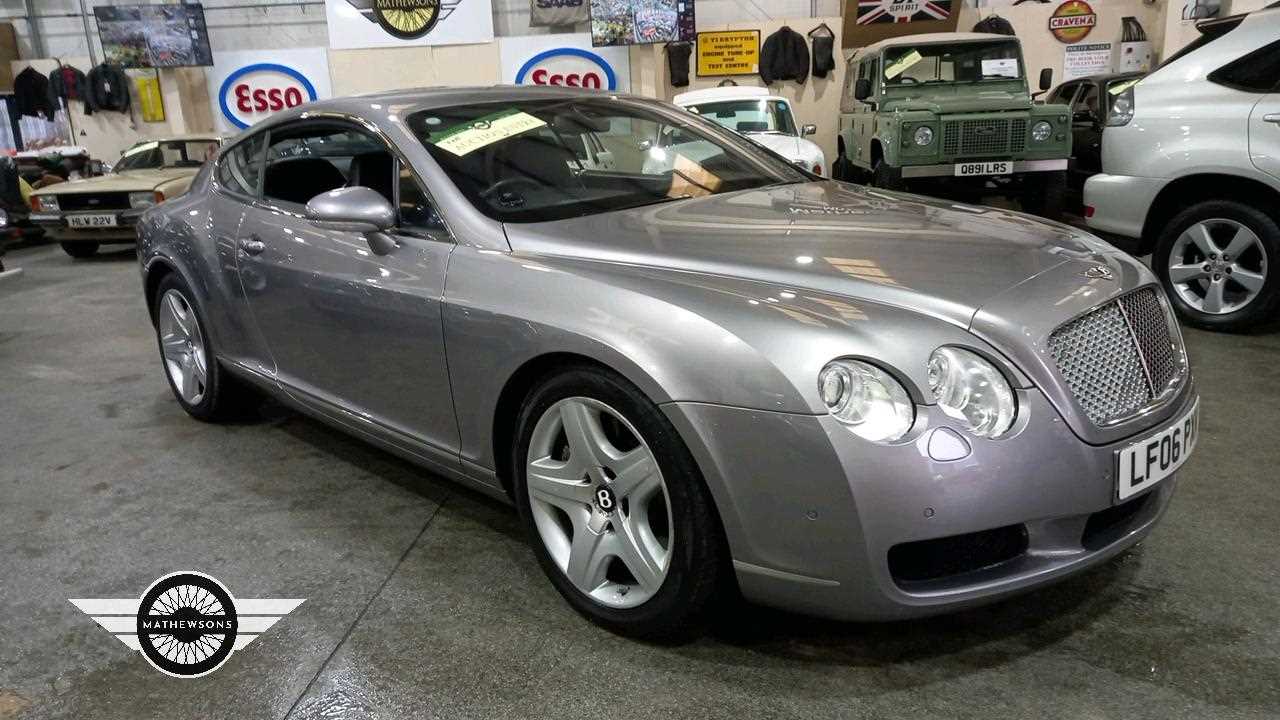 Lot 798 - 2006 BENTLEY CONTINENTAL GT AUTO