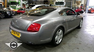 Lot 798 - 2006 BENTLEY CONTINENTAL GT AUTO