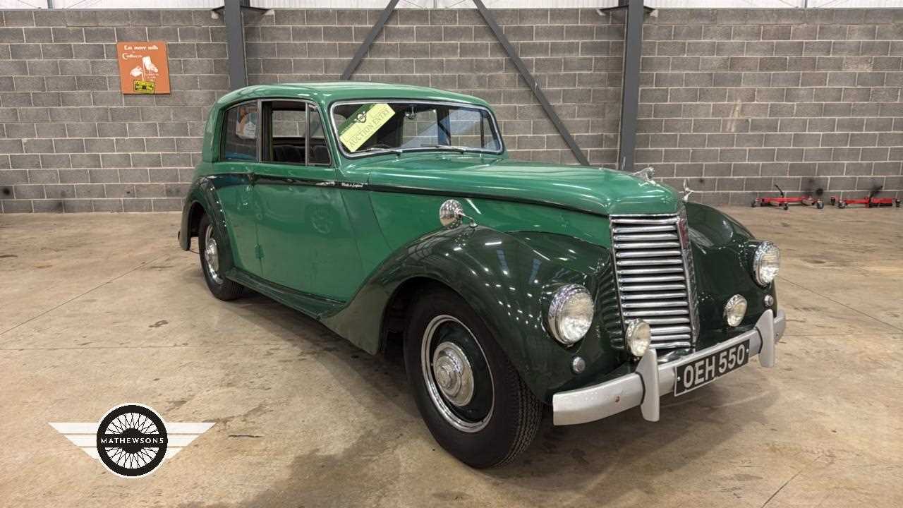 Lot 40 - 1950 ARMSTRONG SIDDELEY WHITLEY