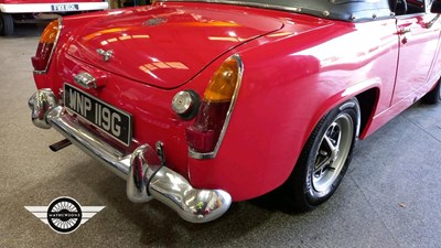 Lot 54 - 1968 MG MIDGET