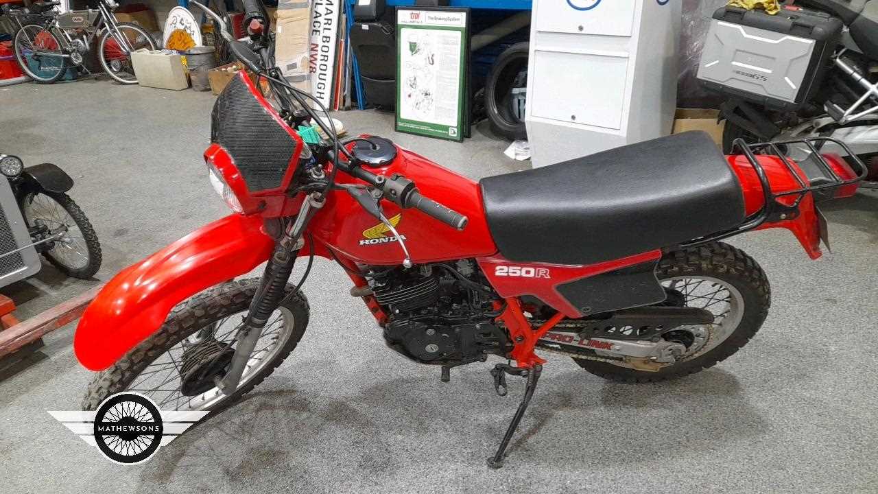 Lot 508 - 1984 HONDA XL250RC