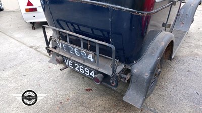 Lot 765 - 1930 HUMBER 9/28