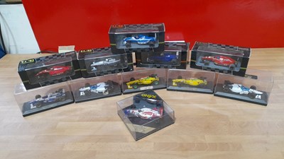 Lot 133 - COLLECTION OF F1 MODELS BY ONYX