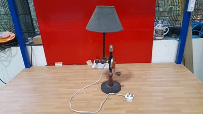 Lot 255 - NOVELTY DRILL LAMP