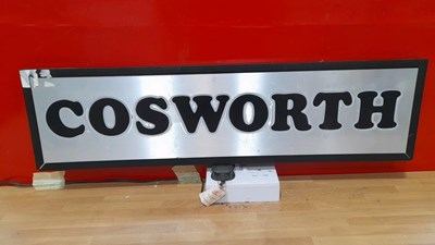 Lot 489 - COSWORTH SIGN 30" x 8"