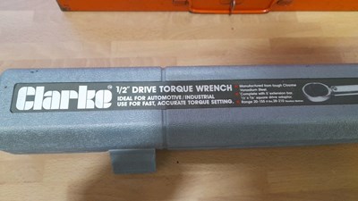 Lot 841 - SOCKET SET & TORQUE WRENCH