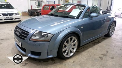 Lot 126 - 2004 AUDI TT 3.2 QUATTRO CABRIO