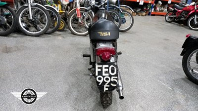 Lot 134 - 1968 BSA B25 STARFIRE