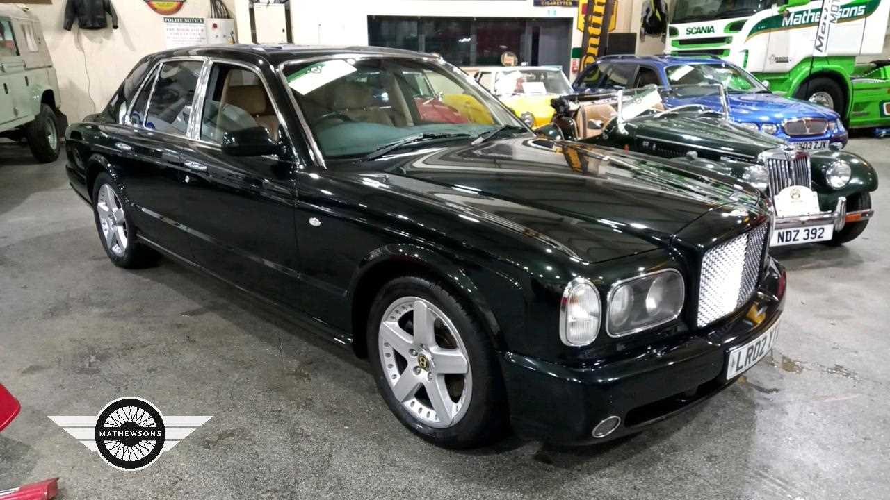 Lot 136 - 2002 BENTLEY ARNAGE AUTO