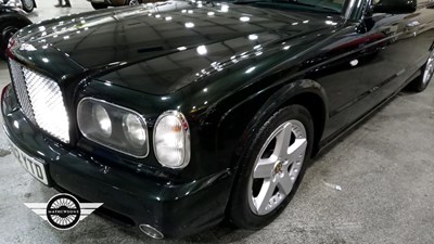 Lot 136 - 2002 BENTLEY ARNAGE AUTO