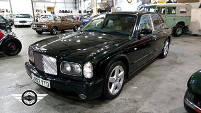 Lot 136 - 2002 BENTLEY ARNAGE AUTO