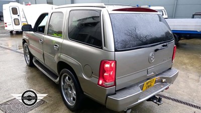 Lot 166 - 2003 CADILLAC ESCALADE