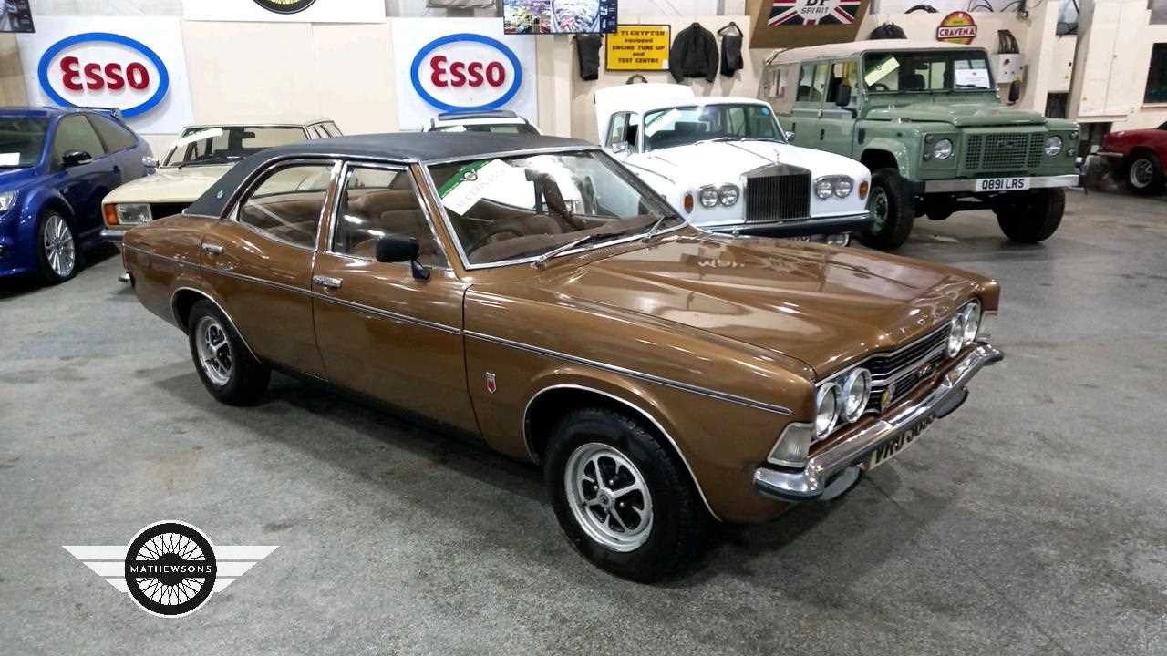 Lot 184 - 1971 FORD CORTINA 2000 GXL