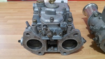 Lot 231 - PAIR OF WEBBER 40 DCOE 32 CARBURETORS