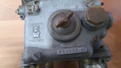 Lot 231 - PAIR OF WEBBER 40 DCOE 32 CARBURETORS
