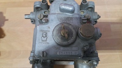 Lot 231 - PAIR OF WEBBER 40 DCOE 32 CARBURETORS