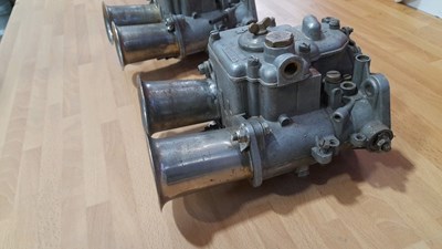Lot 231 - PAIR OF WEBBER 40 DCOE 32 CARBURETORS