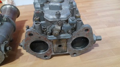 Lot 231 - PAIR OF WEBBER 40 DCOE 32 CARBURETORS