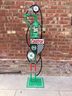 Lot 157 - RENOVATED CASTROL MOTOR OIL PUMP