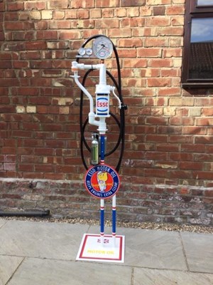 Lot 161 - RENOVATED ESSO MOTOR OIL PUMP