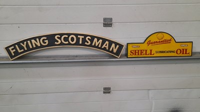 Lot 451 - 2 X REPRODUCTION CAST SIGNS