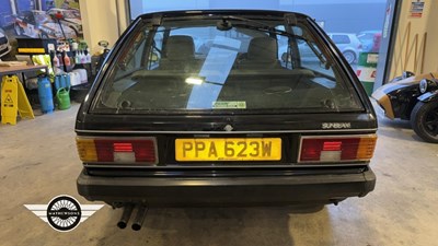 Lot 303 - 1981 TALBOT SUNBEAM LOTUS