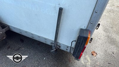 Lot 306 - TWIN WHEEL BOX TRAILER